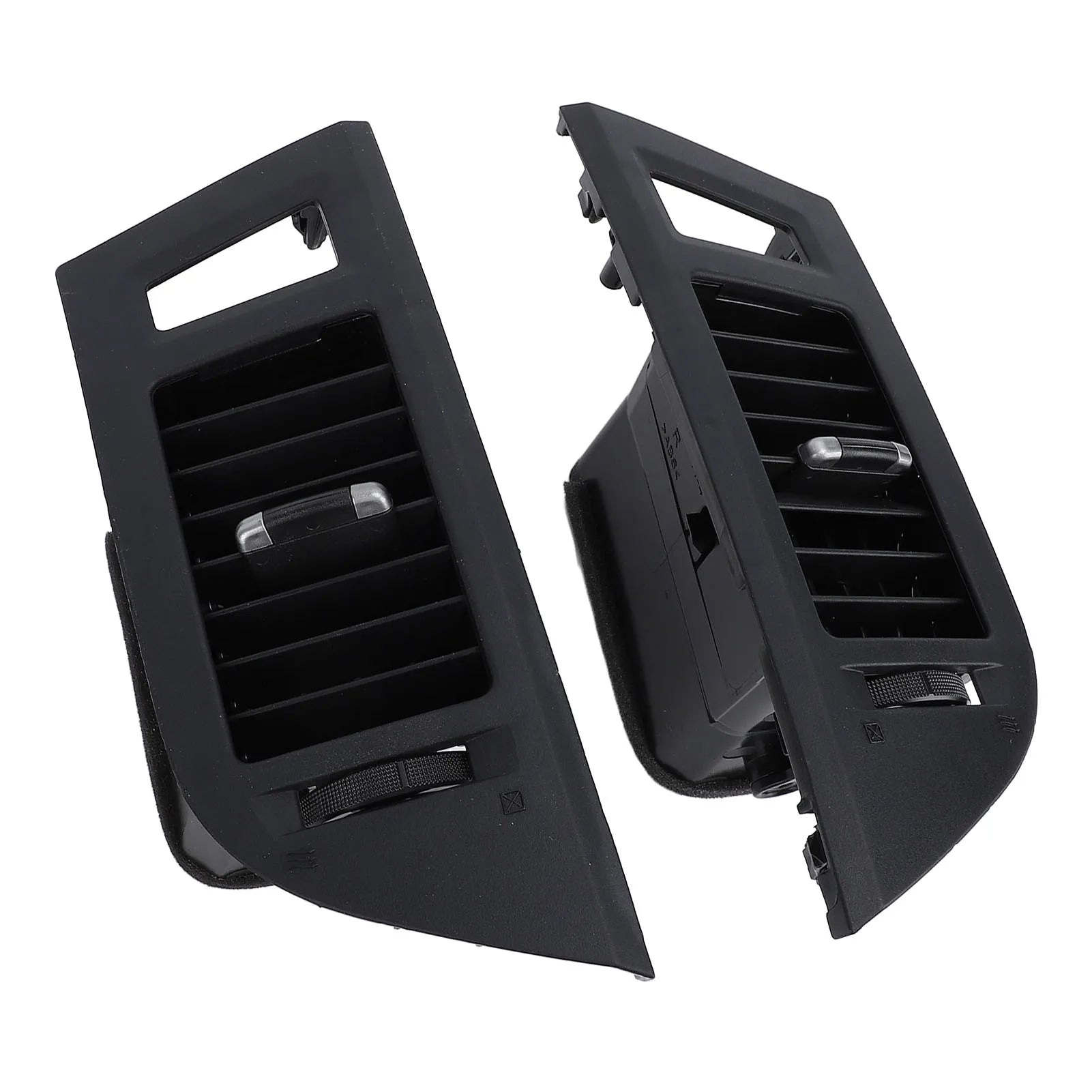1 Pair of Car Dashboard AC Vent Outlet Trim Panel Improve Air Circulation For Mitsubishi Pajero 2006-2021 Fourth generation Qme