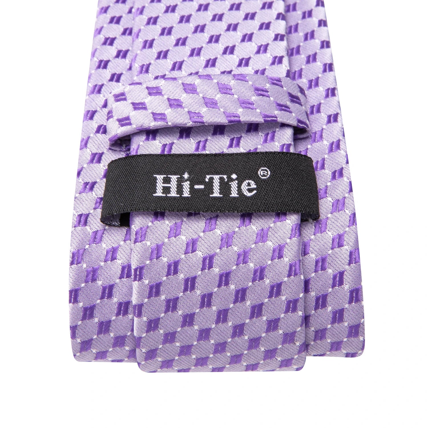 Hi-Tie Purple Floral Novelty Men Elegant Necktie Handkerchief Cufflinks for Tuxedo Fashion Classic Silk Luxury Tie for Man Qme