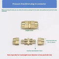 Copper Repair Extension High-pressure Water Pipe Joint Pressure Hose Qme A1
