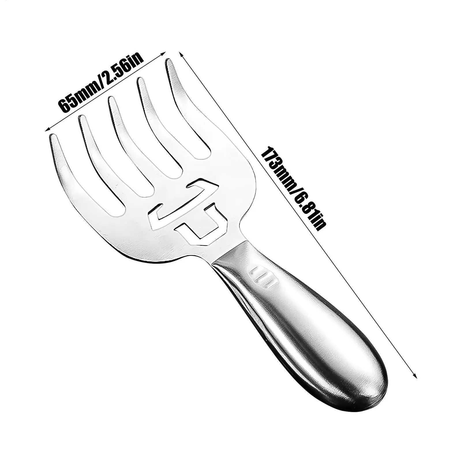 Bear Claws Meat Shredder Stainless Steel Barbecue Kitchen Cooking Qme