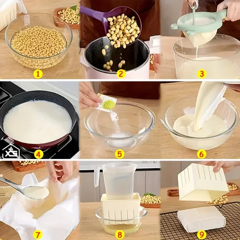 Homemade Tofu Box Mould - Easy and Healthy Way to Make Your Own Tofu at Home Qme
