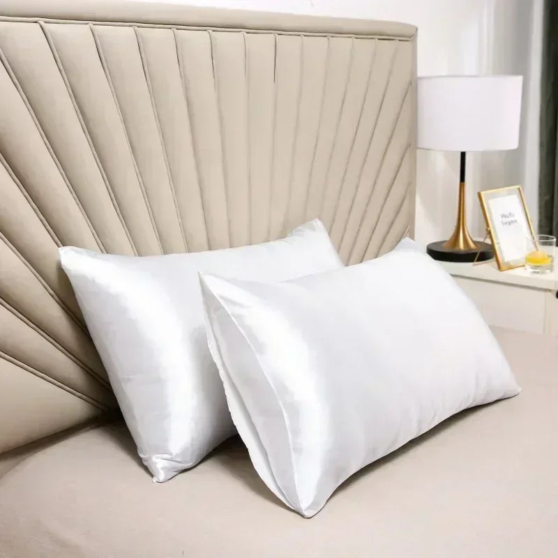 100% Natural Mulberry Silk Pillow Case Real Silk Protect Hair Skin Pillowcase Any Size Customized Bedding Pillow Cases Cover Qme