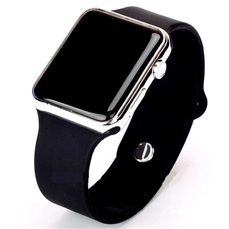 Men Sport LED Watches Men's Digital Watch Men Watch Silicone Electronic Watch Men Clock reloj hombre hodinky relogio masculino Qme