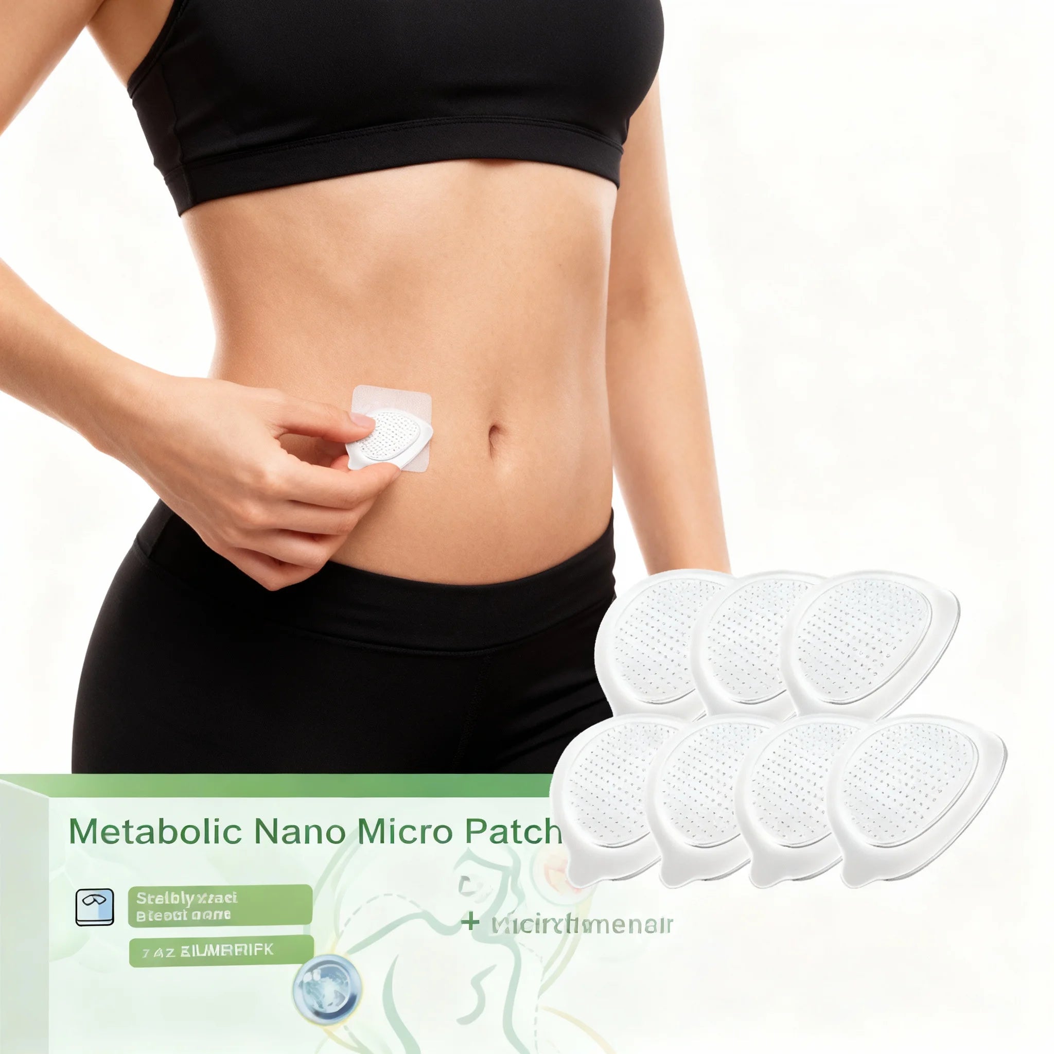 Advanced Nano Microneedle Patch For Body Skin Portable Daily Use External Application Care Sticker Breathable Comfor Adhesion Qme China Mainland