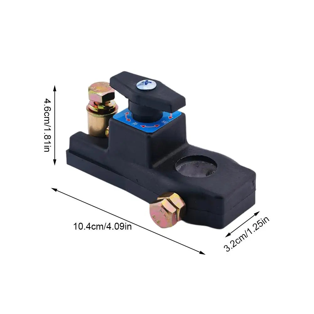 Car Battery Disconnect 12V-24V Top Post Disconnect Switches Automotive Replacement Battery Switches Marine Battery Disconnect Qme