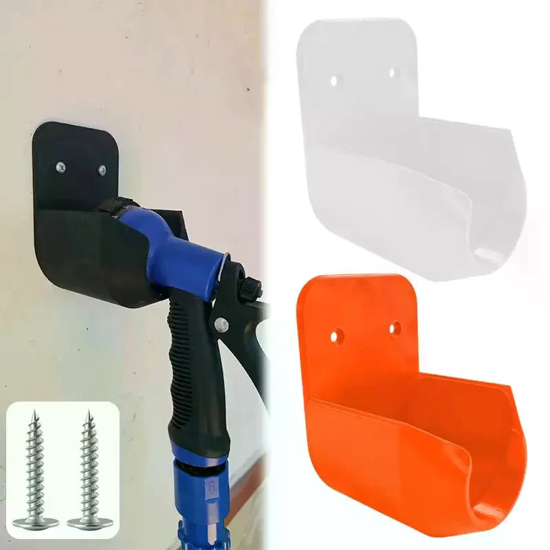 Wall Mount Garden Hose Nozzle Bracket Screws Leakage Hole Irrigation Qme