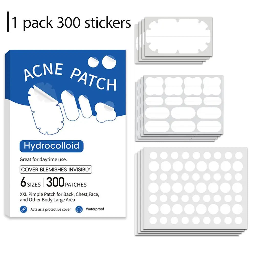 1/10/300pcs Special shaped acne patch Invisible Pimple Cover For Face Oil Control Spot Treatment Sticker Acne Tool Qme C CN