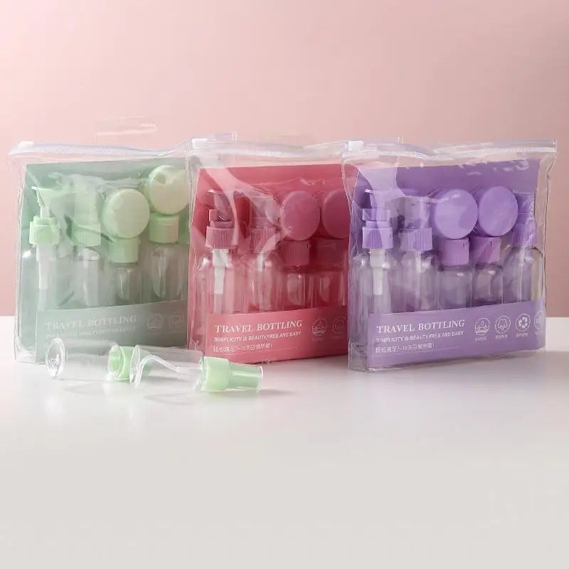 Multipurpose Leak Proof Refillable Bottles Toiletries Travel Qme