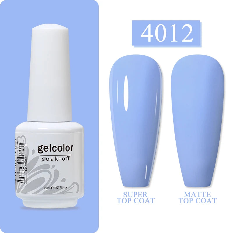 Arte Clavo Art Nails Varnish Base Coat Gel Nail Polish UV LED Lamp