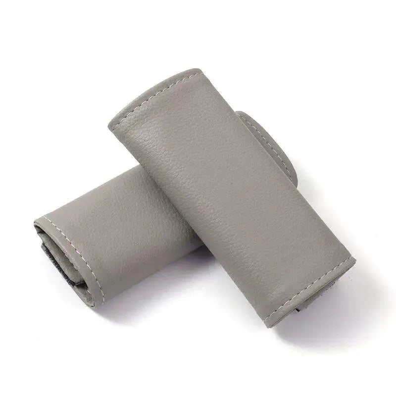 Car Door Inner Handle PU Leather Cover Protective Case Styling Qme D