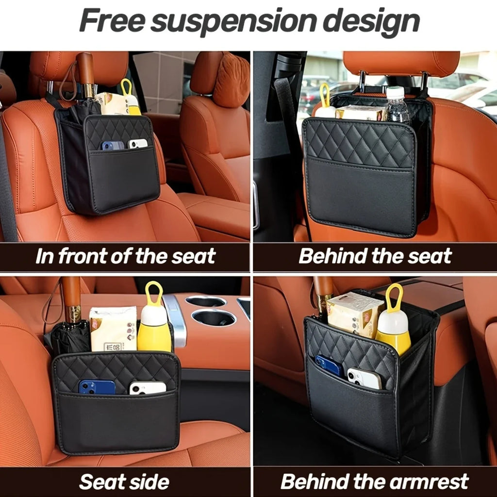 Car Seat Back Storage Bag Hanging Bag, Back Seat Car Storage Bag, Car Interior Storage Bag Qme