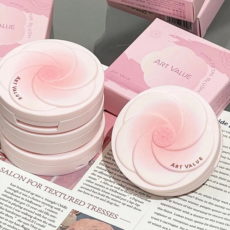 Art Value Pink Petal Blush Single Expanding Contracting Long-lasting Qme