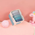 10mm*2m 5 Roll Kawaii Cartoon Washi tape Set Diy Decorative collage Diary Album Scrapbooking material Creativity Decor tape Qme L