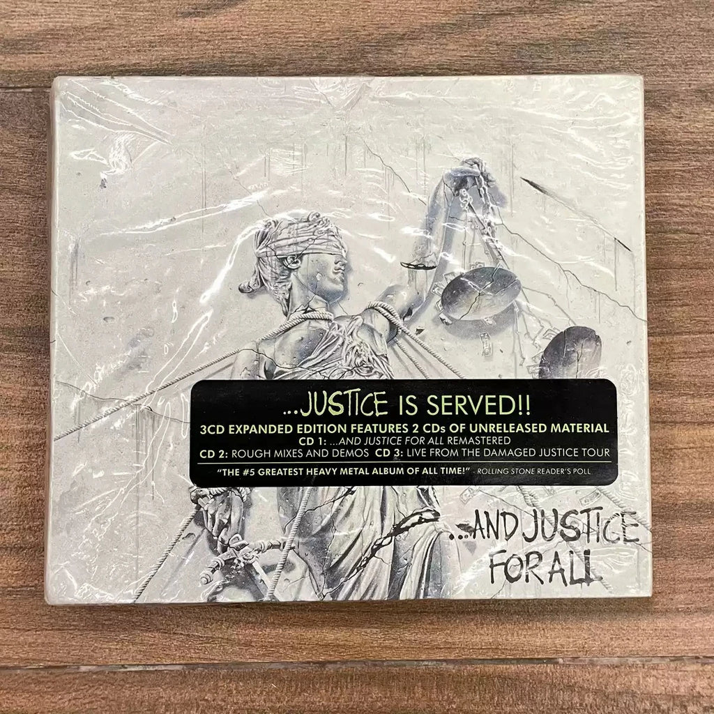 Heavy Metal Style Music CD, Symbolic Art Themed Album, High-Fidelity Audio Disc for Metal Fans, Home & Car Use Qme Metal CD