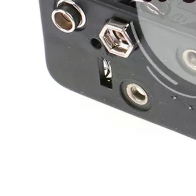 8 AA 12V Battery Clip Slot Storage Holder Box Case 9V Snap Connector Qme