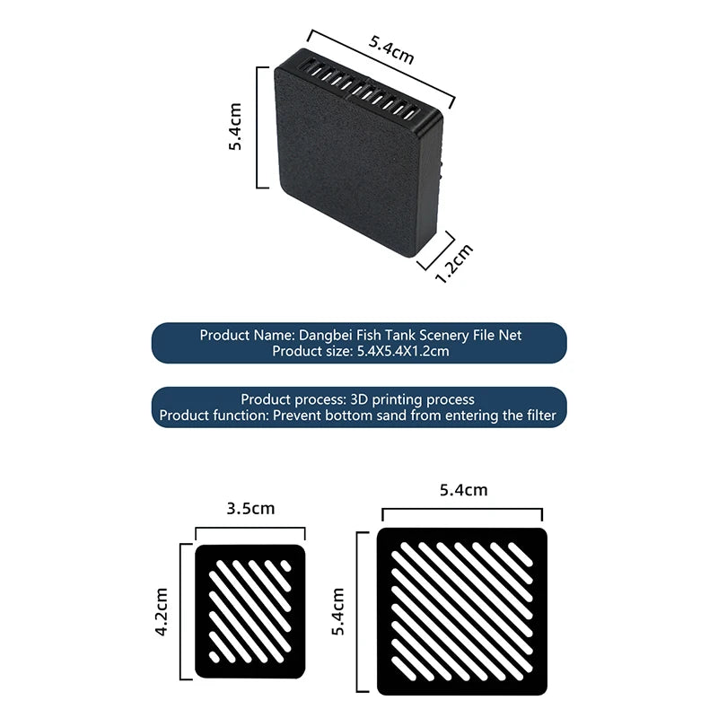 Aquascape Sand Blocking Mesh Xiaomi Mijia Smart Aquarium Modification Qme