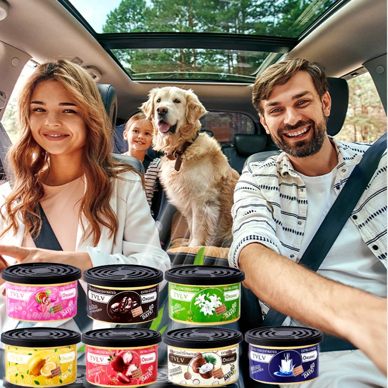 Car Solid Air Freshener Fresh Long-lasting Fragrance Odor Creating Qme
