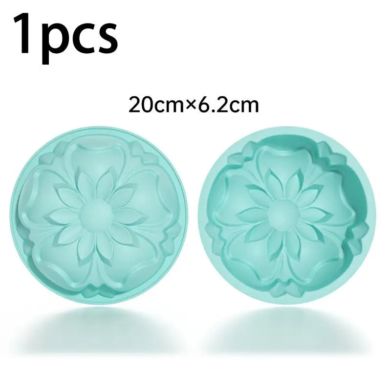 Charlotte Cake Pan Silicone Cheesecake Nonstick Round Baking Mold