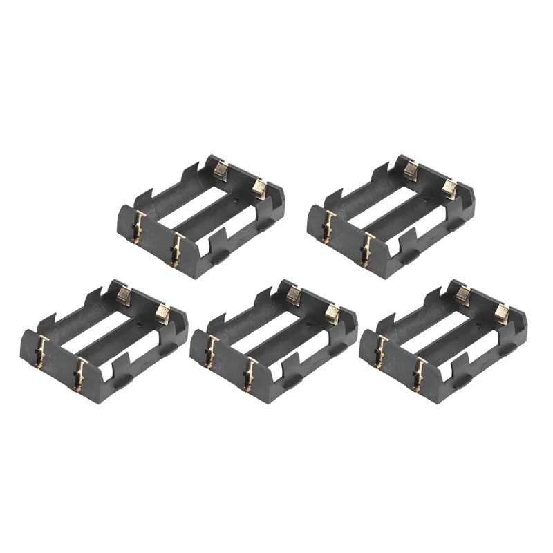 A02F-20Pcs/Lot 2 X 26650 Battery Holder SMD With Bronze Pins 26650 Battery Storage Box TBH-26650-2C-SMT Qme