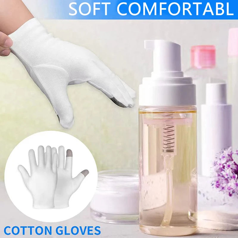 Moisturizing Gloves Socks Hands Feet Exfoliating Care Cracked Dry Skin Qme