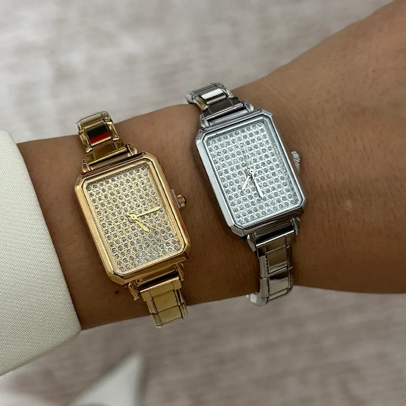 Wholesale Guitar Shape Stainless Steel Men's Women Watch Bracelet Fit 9MM DIY Italian Charm Watch Head Jewelry Gift Dropshipping Qme