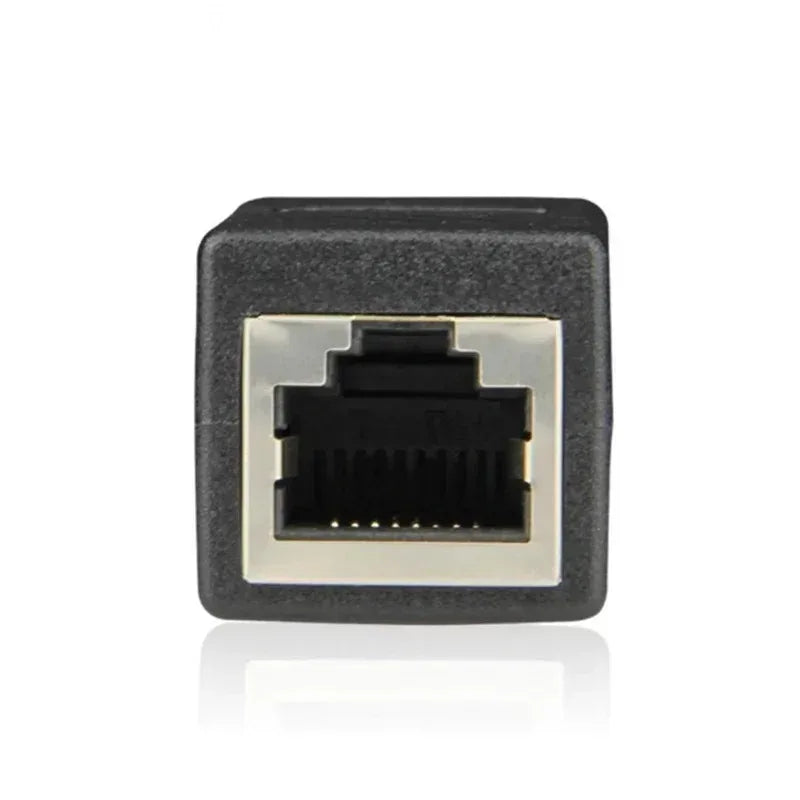 10pcs Standard Rj45 Connector Cat7 Cat6 Cat5e Double Socket Adapter Cat 6 8p8c Network Extender Rg Rj 45 Rg45 Ethernet Cable Qme