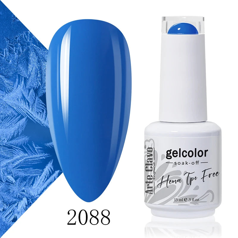 Arte Clavo Blue Nails Candy Party Nude Gel Nail Polish 2026 Mint