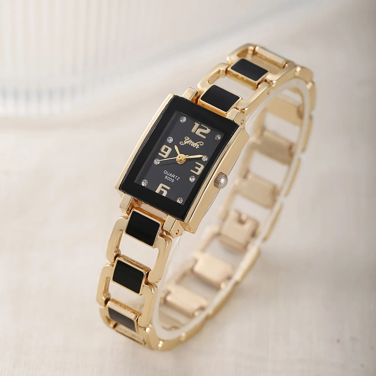 6pcs ladies' watch set, elegant, fashionable, casual, business, light luxury, gorgeous and simple watches, Qme