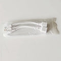 Passive POE Adapter Cable Power Over Ethernet POE Splitter RJ45 Injector 12-48V For Security IP Camera System Qme White Color