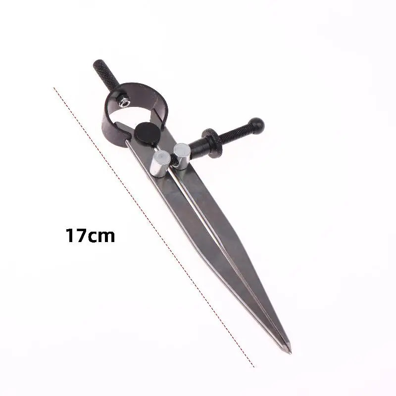 Adjustable Wing Divider Rotating Line Marking Gauge Leathercraft Qme 125MM