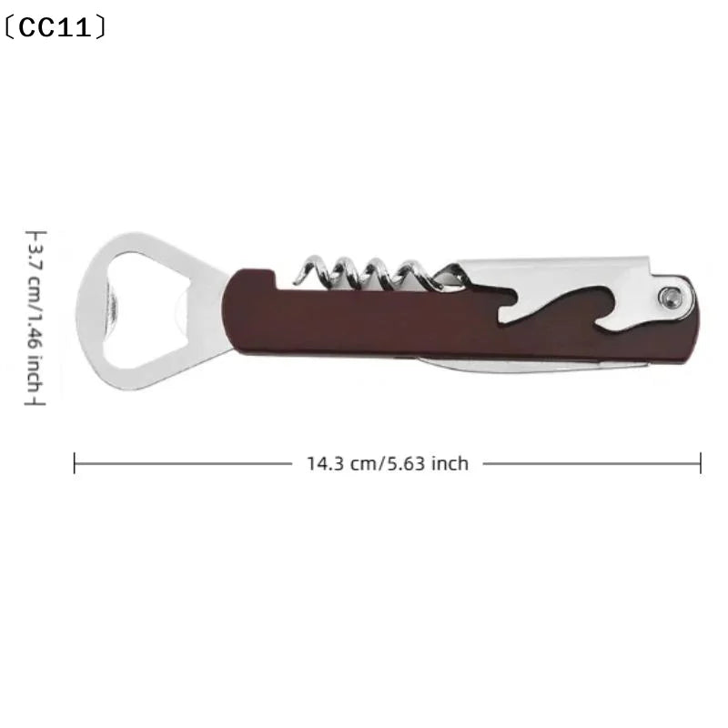 Portable Beer Can Opener Wine Bottle Restaurant Kitchen Tool Birthday Qme