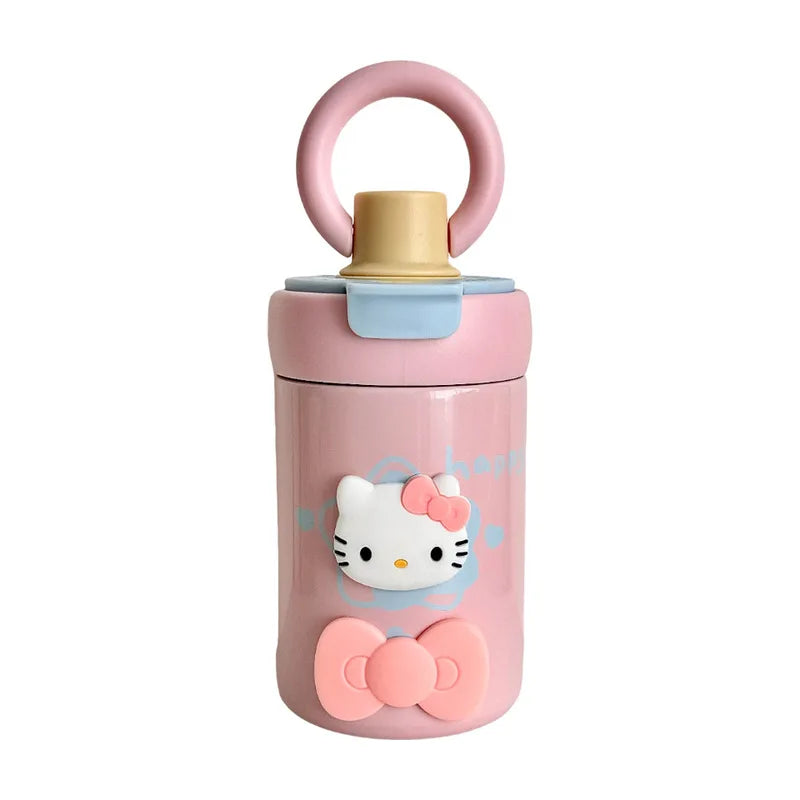 Hello Kitty Stylish Insulated Cup Cute Large-capacity Girls Dual-use Qme