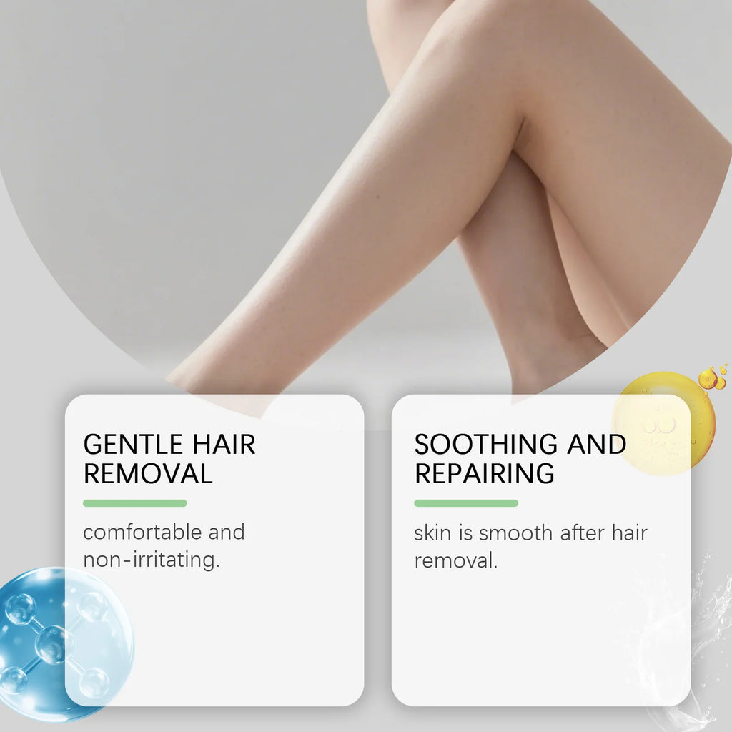 Oceaura Hair Removal Cream Legs Arms Full Body Use Skin Softening Qme