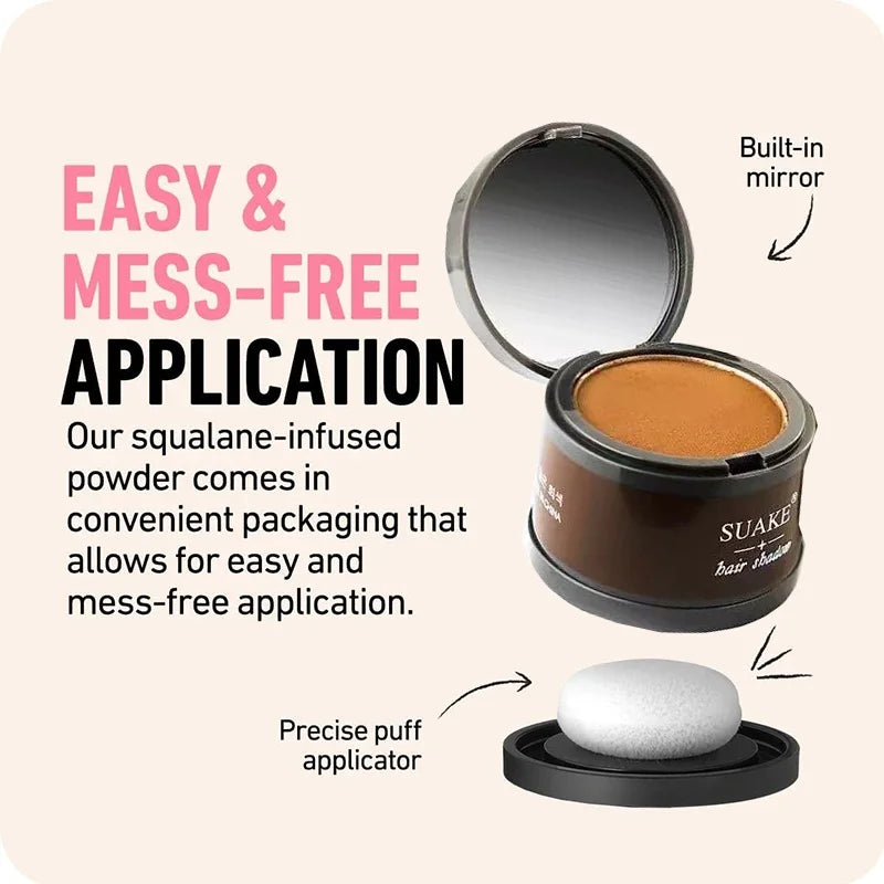 4 Color Hair Line Powder Black Root Up Natural Instant Waterproof Hairline Shadow Concealer Coverage Paint Repair Fill In Hair Qme