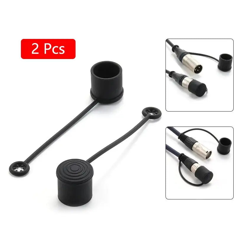 Silicone Dust Cover Audio Power Network Plug Protection Waterproof Qme A7