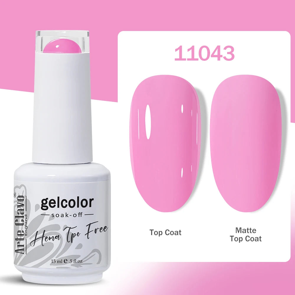 Arte Clavo Nail Gel Polish Hema TPO Summer Collection Semi Permanent