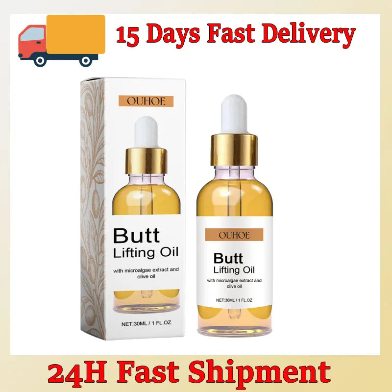 Buttock Enlargement Oils Hip Lifting Oil Hip Growth Firming Nourishing Moisturize Tighten Shaper Bum Sexy Body Massage Care Qme 1pc