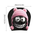 Head Rest Cover for Car Dark Style Car Interior Headrest Cover with Mysterious Figure Pattern for Automotive Vehicle SUV Sedan Qme B