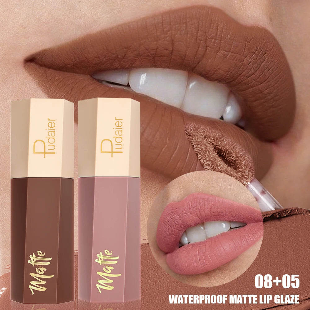 Matte Liquid Lipstick Long-lasting Waterproof Highly Pigmented Qme