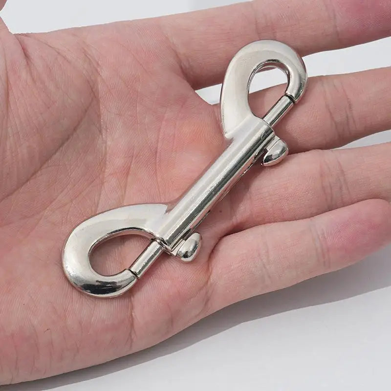 Double Ended Scuba Diving Hook Zinc Alloy Quick Draw Carabiner Qme
