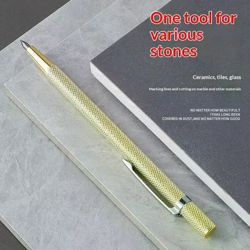 1Pcs Tungsten Steel Alloy Tip Carbide Marker Engraving Pen For Glass Ceramic Metal Wood Engraving Hand Tools Scribing Pen Qme