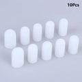 5 Silicone Finger Protector Heat Resistant Anti Scalding Cots Qme 10Pcs