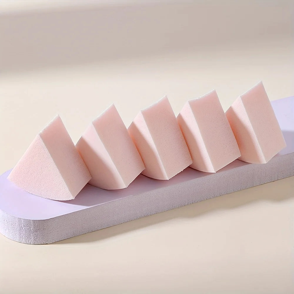 Triangle Makeup Blender Sponges Full Face Curve Blending Coverage Qme