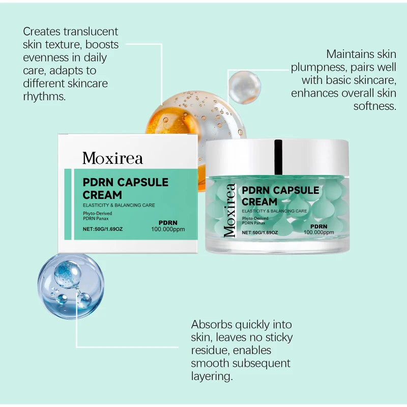 Pdrn Hyaluronic Acid Capsule Cream Gentle Softening Brightening Qme