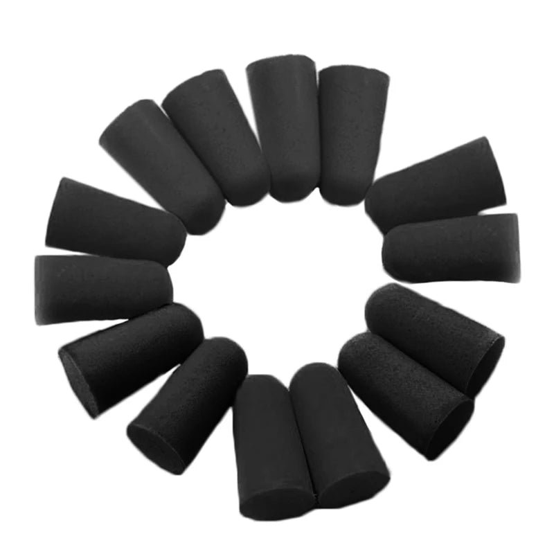Sponge Foam Ear Plugs Anti Noise Snore Earplug Comfortable Study Sleep Qme