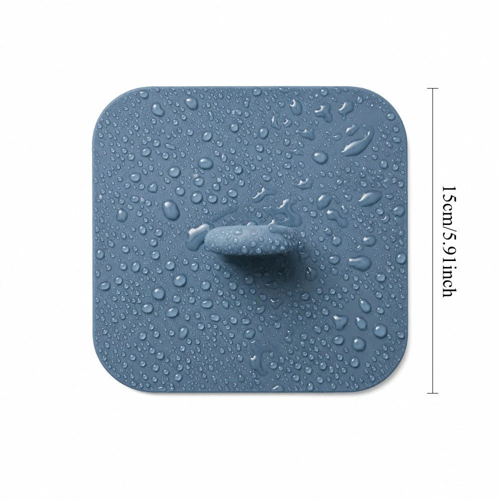 1/3pcs Eco-friendly Silicone Drain Pad Anti-odor Water Stopper Sewer Cover Practical Accessory for Bathroom and Toilet Drainage Qme