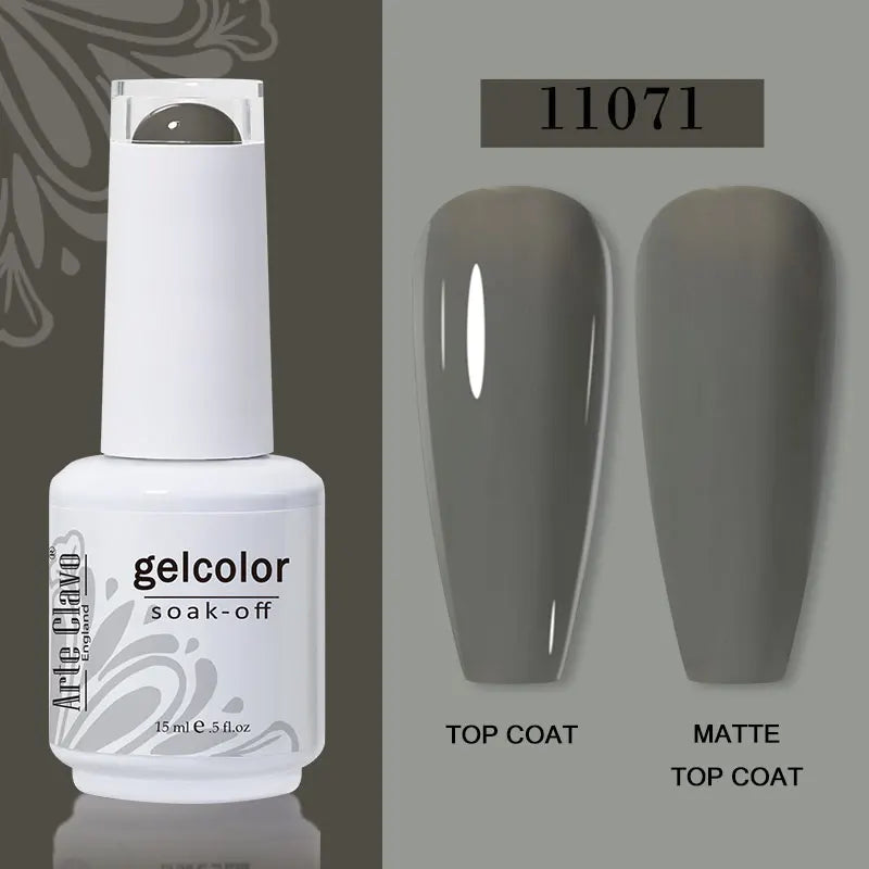 Arte Clavo Jelly Gel Polish Translucent Manicuring UV Nail Semi