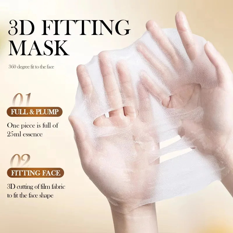 Rice Raw Pulp Facial Masks for Pore Refining Glass Skin Moisturizing Firming Hydrating Face Mask Sheets Mask Korean Skin Care Qme