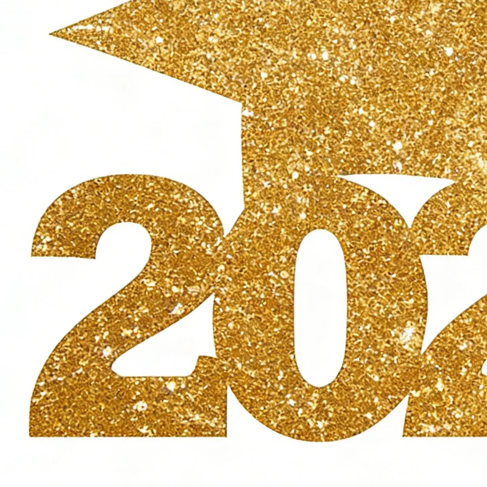 Graduation Hat Tags 24 Glitter Party Tag 2026 Decorations Class Qme