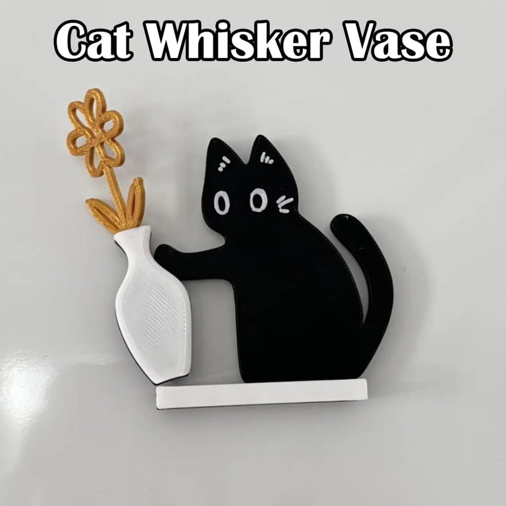 new Cat Whisker Holder Cute Magnetic Refrigerator Ornament Fridge Magnets Cat Whisker Holder For Maps Calendars Homes Kitchens Qme